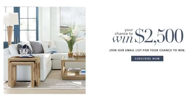 Enter to Win a $2,500 Ethan Allen Gift Card!