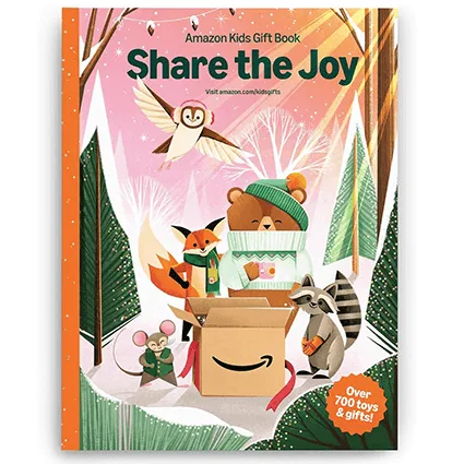 FREE Amazon’s Holiday Kids Gift Book with Stickers