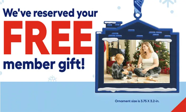 FREE Member Gift at Lowe’s! Get a FREE Holiday Ornament on November 8th-9th