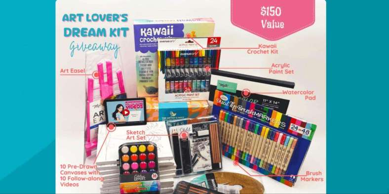 Win an Art Lover’s Dream Kit Valued at $150