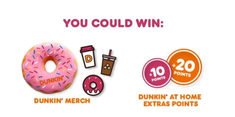 Dunkin’ At Home Extras Harvest Hunt Sweepstakes – Win Instantly!