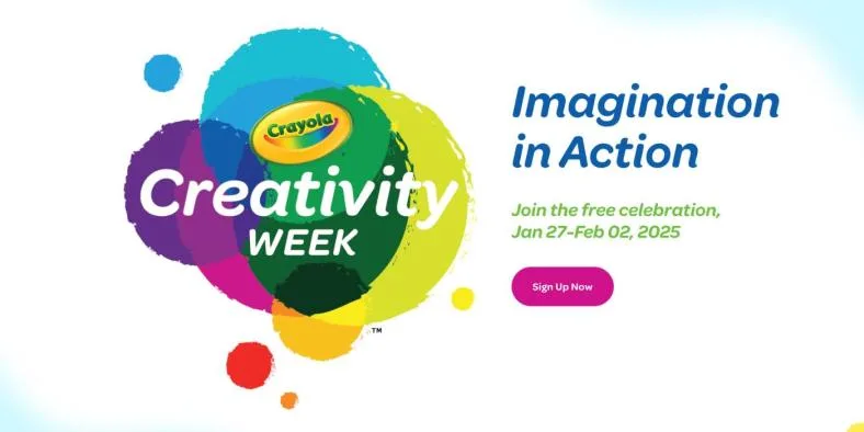 Crayola Creativity Week – A Free Resource for Teachers and Parents!