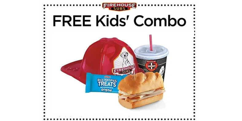 Free Kids Combo at Firehouse Subs When Your Kid Wears a Halloween Costume!