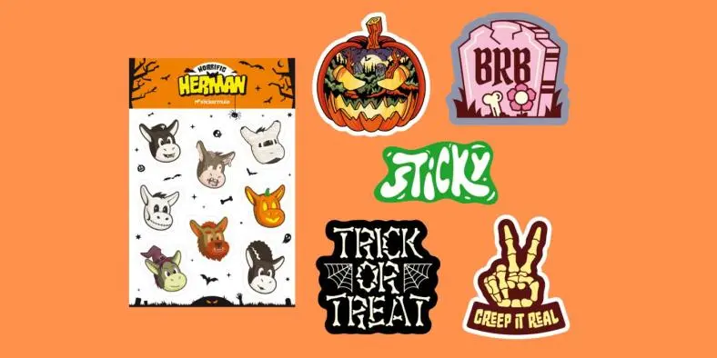 Free Sticker Mule Halloween Sticker Pack – Limited Time Offer!