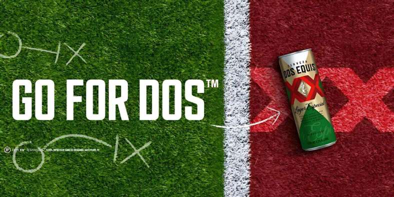 Dos Equis Freebie College Football’s Go for Dos Promotion!