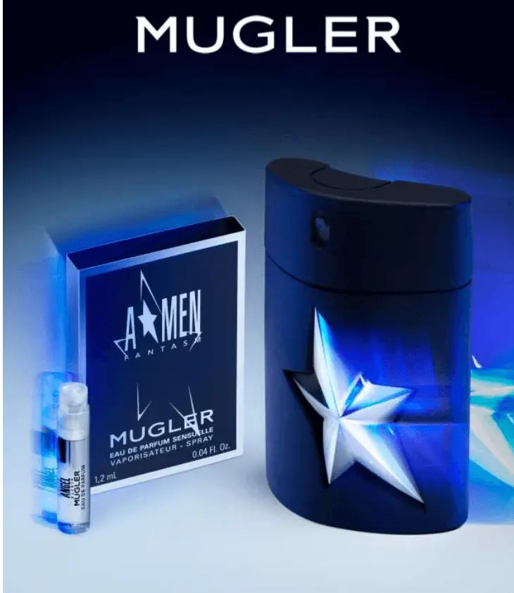 Free Mugler Angel aftershave samples [expired]